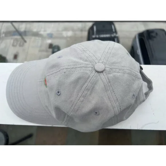 Love your Melon khaki baseball cap Dad watermelon embroidered preppy - Picture 8 of 10